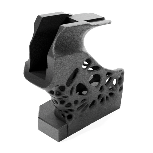 Rückseite des Griffs für Steyr LP10 Luftpistole in Schwarz