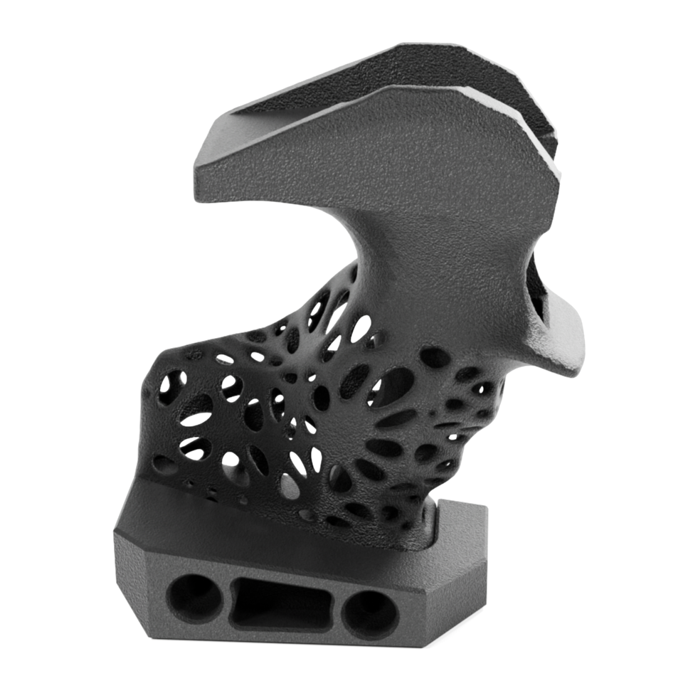 BIOTOUCH Griff für Feinwerkbau Red Dot Simulator Pistole in Schwarz