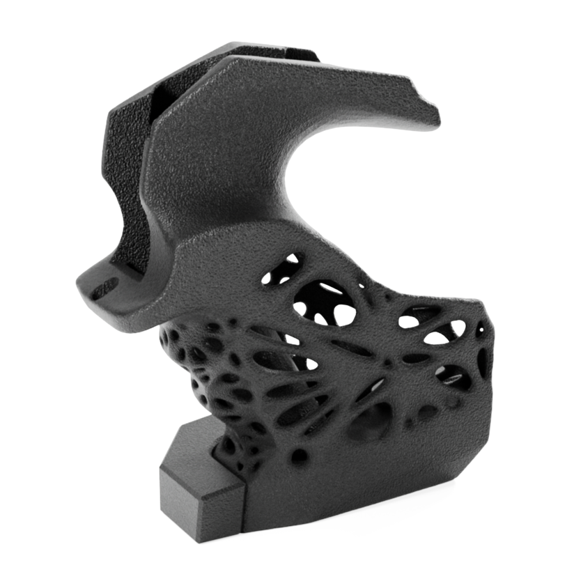 Rückseite des Griffs für Feinwerkbau P44 Luftpistole in Schwarz