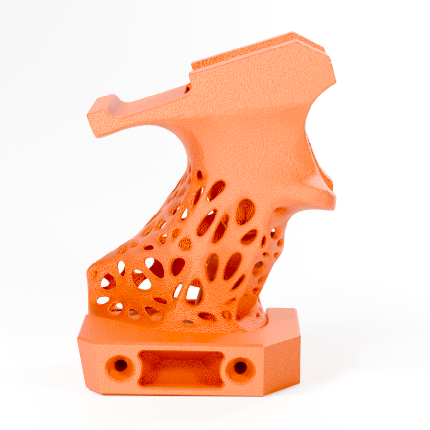 Griff für Pardini SP KK Pistole in Orange