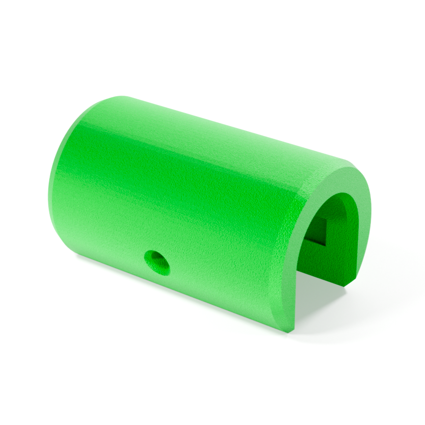 Universelles Laufgewicht mit 100g für 16mm Laufdurchmesser in Grün