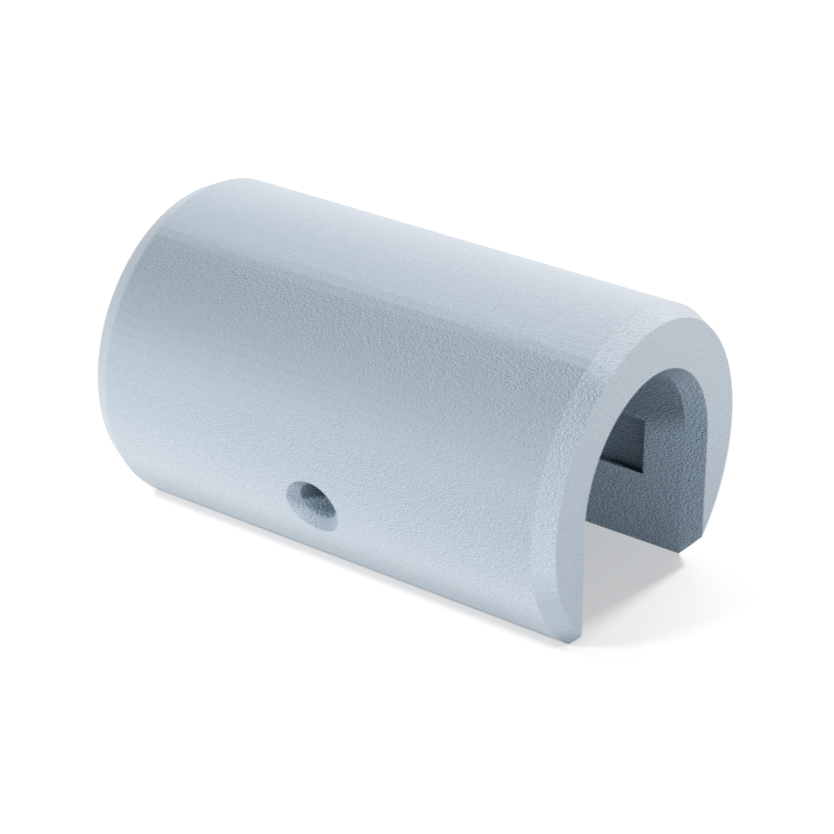 Universelles Laufgewicht mit 100g für 16mm Laufdurchmesser in Silber