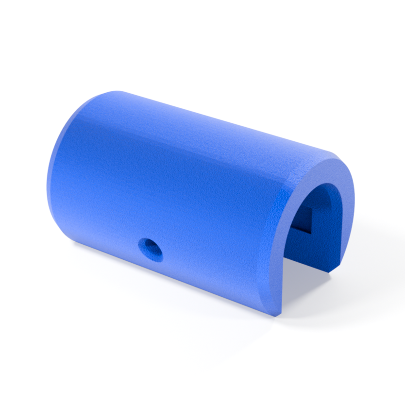 Universelles Laufgewicht mit 90g für 20mm Laufdurchmesser in Blau
