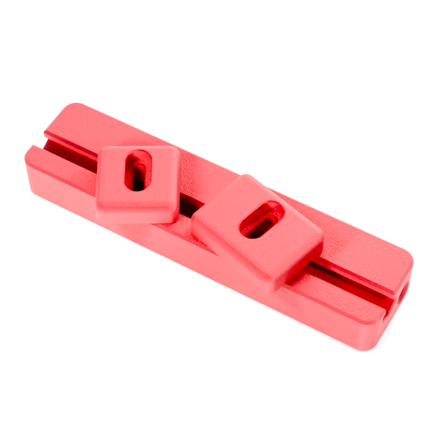 Schaftbacke für Anschütz 9015 ONE Basic Luftgewehr in Rot