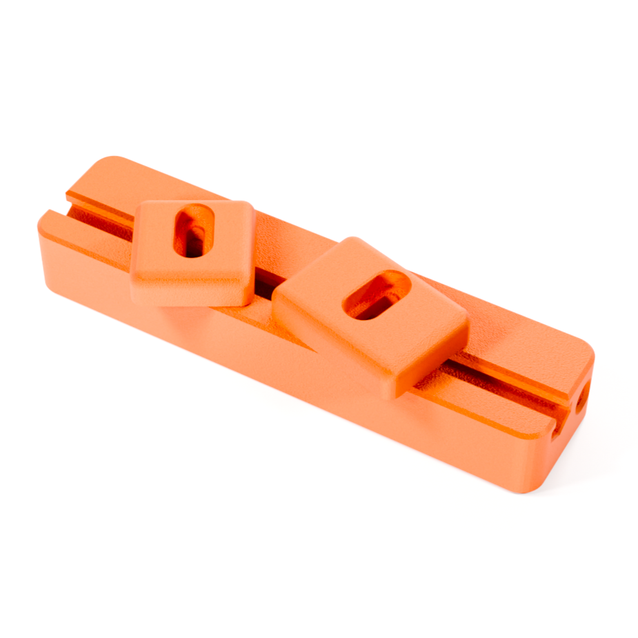 Schaftbacke für Feinwerkbau P70 Luftgewehr in Orange