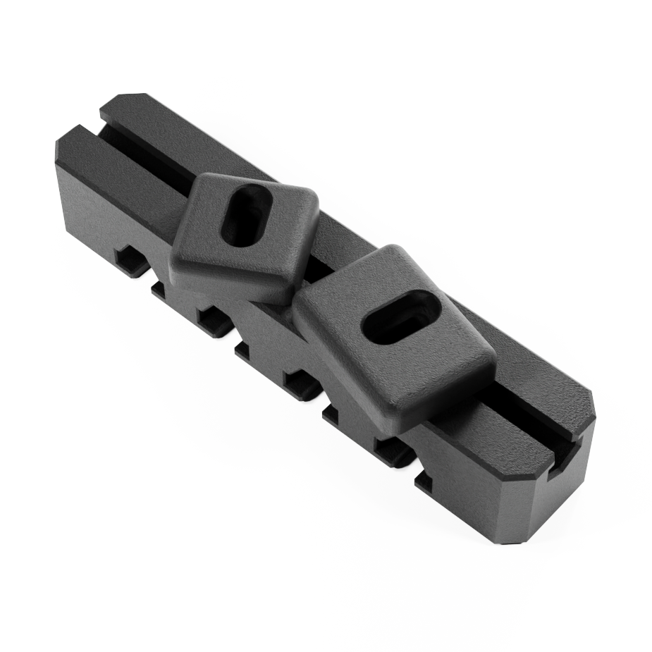 Schaftbacke für Walther KK500 Blacktec Kleinkalibergewehr in Schwarz
