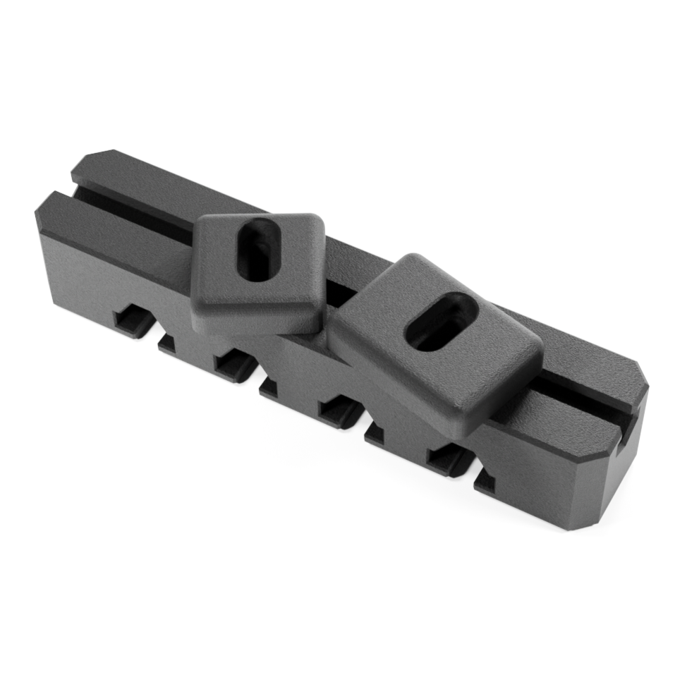 Schaftbacke für Walther LG400 Blacktec Luftgewehr in Schwarz